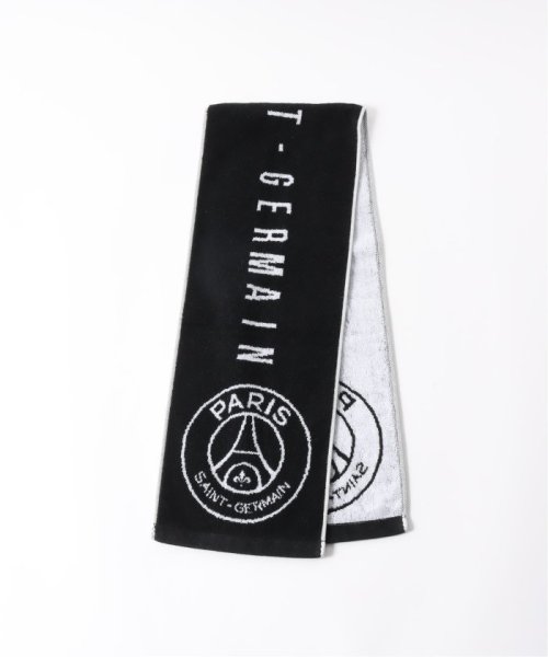 Paris Saint-Germain(Paris SaintGermain)/【Paris Saint－Germain】JACQUARD SCARF TOWEL/ブラック