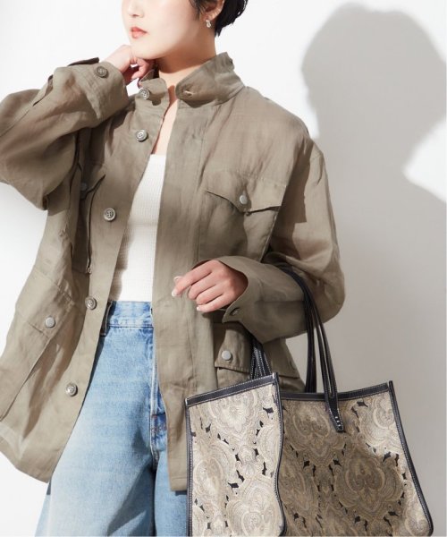 【STUMBLY 】SHEER MILITARY JACKET：ミリタリージャケット STUMBLY 身長