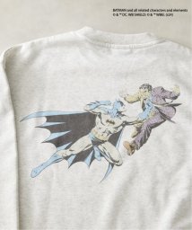 JOURNAL STANDARD relume Men's(ジャーナルスタンダード　レリューム　メンズ)/【BATMAN / バットマン】別注 プリントクルーネックスウェット/ナチュラル