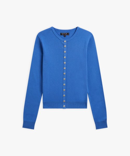 J155 CARDIGAN コットンニットカーディガン 