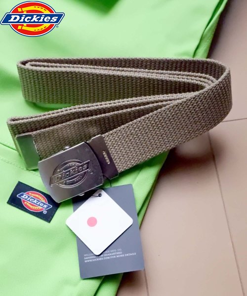 Dickies(Dickies)/Dickies　32mm アイコンロゴ GI ベルト/ベージュ