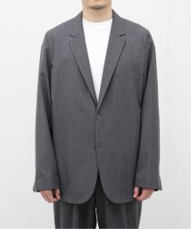 EDIFICE(エディフィス)/【ATON / エイトン】WOOL TROPICAL TAILORED JACKET/グレー