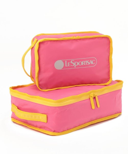 LeSportsac(LeSportsac)/TRAVEL MULTI CASEヒトリップカナリアトラベルマルチケース/ピンク