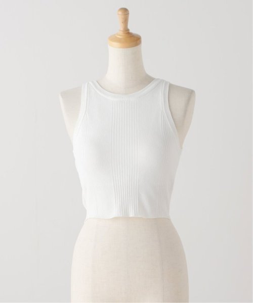 NOBLE(ノーブル)/【ADAWAS】COTTON STRETCH COMPACT TOP/ホワイト