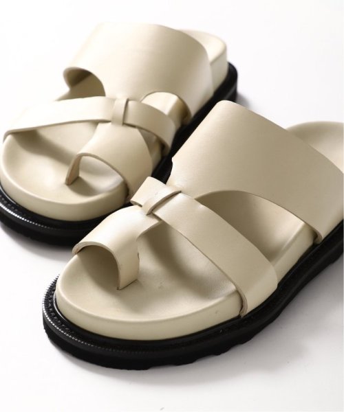 【CAMINANDO/カミナンド】THUMB LOOP SLIDES：サンダル VERMEIL par CAMINANDO/カミナンド