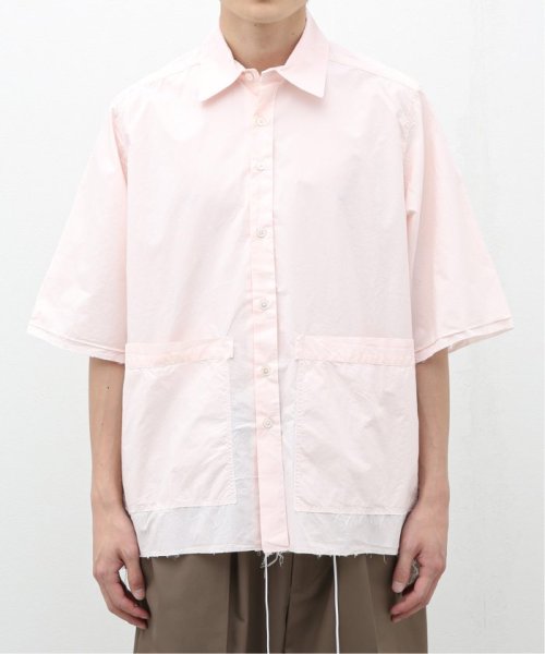 JOURNAL STANDARD(ジャーナルスタンダード)/CAMIEL FORTGENS / BOXY SHIRT SHIRTING PINK CF.17.04.03.01/ピンク