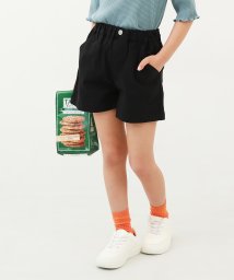 devirock(デビロック)/ウルトラストレッチ ツイル ショートパンツ 子供服 キッズ 女の子 ボトムス ハーフパンツ ショートパンツ /ブラック