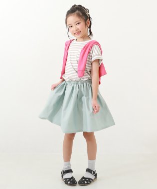 devirock/ドッキング 半袖ワンピース 子供服 キッズ ベビー 女の子 半袖ワンピース ノースリーブワンピース ワンピース /505930930