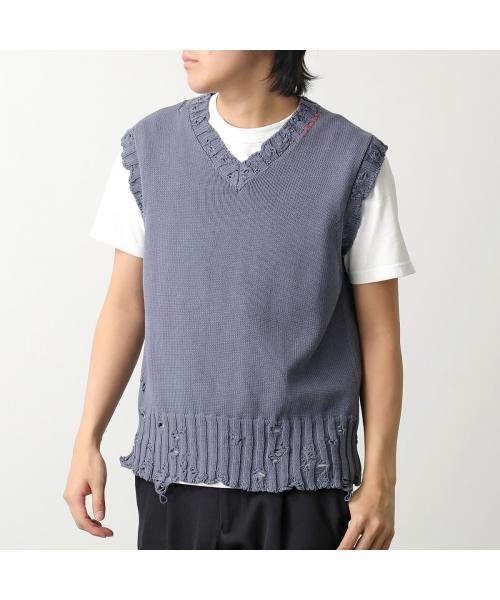 セール】MARNI ベスト CVMG0091A0 UFC652 コットンニット ジレ 
