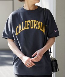 B.C STOCK(ベーセーストック)/【Champion/チャンピオン】別注 SHORT SLEEVE CREW NECK SWEAT/ネイビー