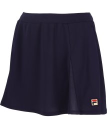 FILA（ZETT Ladies）(フィラ（ゼット　レディース）)/【テニス】無地 奥ヒダメッシュ スコート レディース/ネイビー