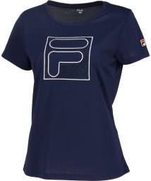 FILA（ZETT Ladies）/【テニス】 Fボックス フラワーレース刺繍 クルーネックシャツ レディース/505934740