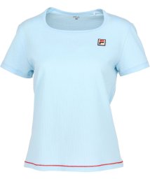 FILA（ZETT Ladies）/【テニス】サッカーストライプ スクエアネックシャツ レディース/505934745
