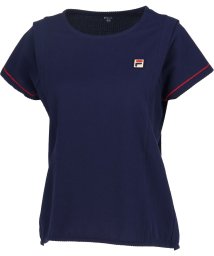 FILA（ZETT Ladies）/【テニス】サッカーストライプ ラウンドネックシャツ　レディース/505934746