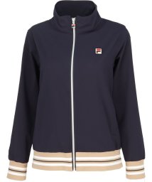 FILA（ZETT Ladies）(フィラ（ゼット　レディース）)/【テニス】ソロテックスドライ4WAYサッカーギンガム トラックジャケット レディース/ネイビー