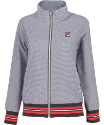 FILA（ZETT Ladies）(フィラ（ゼット　レディース）)/【テニス】ソロテックスドライ4WAYサッカーギンガム トラックジャケット レディース/ホワイト