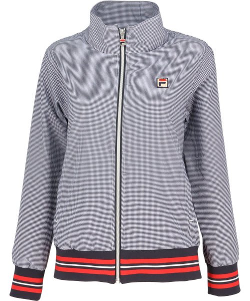 【テニス】ソロテックスドライ4WAYサッカーギンガム トラックジャケット レディース テニス