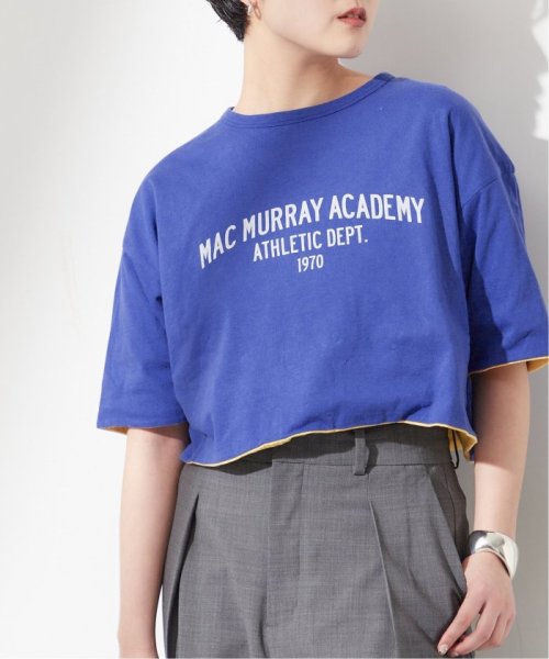 journal standard  L'essage (ジャーナルスタンダード　レサージュ)/【ST.JOHNS 3RD CLUB/セントジョンズサードクラブ】MAC MURRAY：Tシャツ/サックスブルー