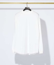 ABAHOUSE(ABAHOUSE)/【FORTUNA】ソフトポンチ 長袖Tシャツ/ホワイト