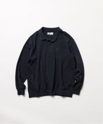 JOURNAL STANDARD(ジャーナルスタンダード)/【FOLL / フォル】new authentic polo shirt l/s/ネイビー