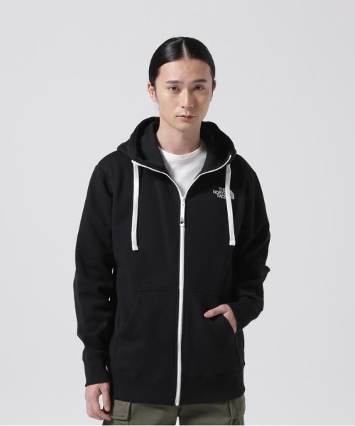 B'2nd(ビーセカンド)/THE NORTH FACE (ノースフェイス) Rearview FullZip Hoodie/ブラック