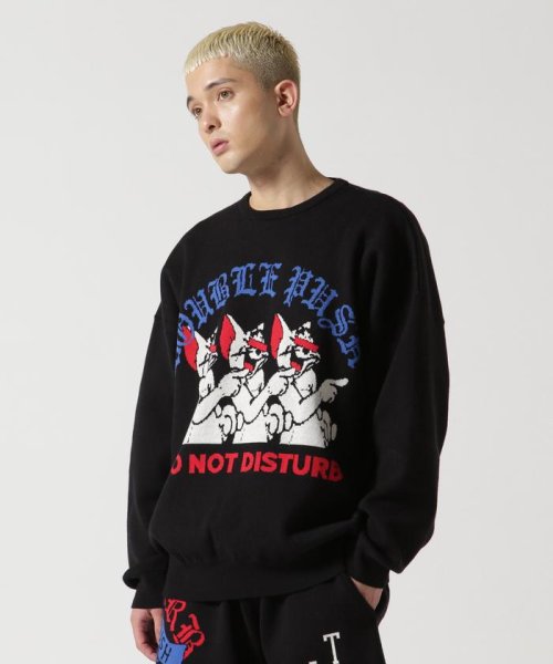 TAIN DOUBLE PUSH/タインダブルプッシュ/別注KNIT CREW DOUBLE TAIN