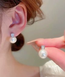 shoppinggo/ピアス パール スタッドピアス パールピアス 直結ピアス シンプル 結婚式 おしゃれ オフィス イヤリング レディース/505938316