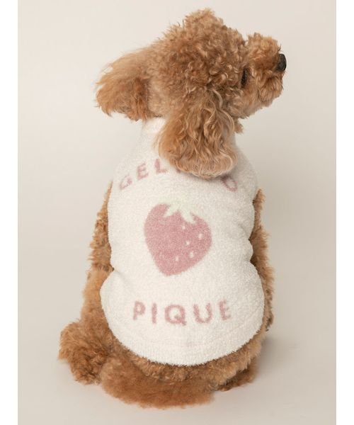 GELATO PIQUE CAT＆DOG(GELATO PIQUE CAT＆DOG)/【CAT&DOG】【販路限定商品】ストロベリージャガードプルオーバー/PNK