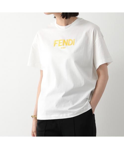 セール】FENDI KIDS Tシャツ JUI137 7AJ クルーネック 半袖 カットソー  