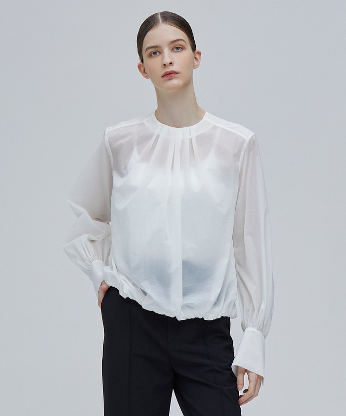 BEIGE LISE / バルーンブラウス ECRU 4 BEIGE LISE / バルーンブラウス ECRU 4