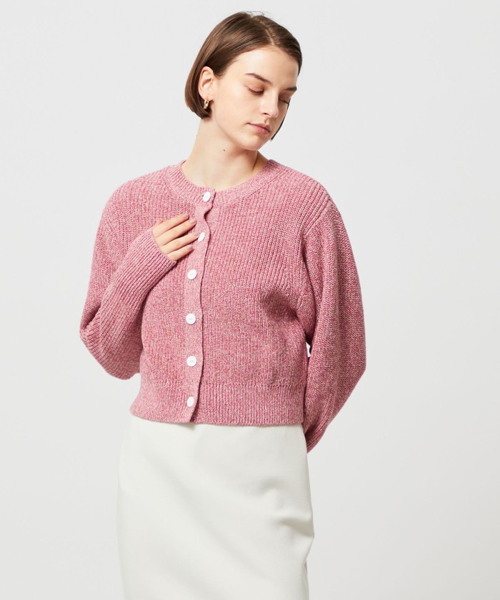 BEIGE 【LEE 5月号掲載】LUCAS / ショート丈ニット PINKMIX 4 BEIGE 【LEE 5月号掲載】LUCAS / ショート丈ニット PINKMIX 4