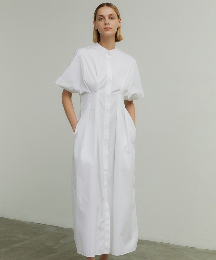 BEIGE 【Oggi 6月号掲載】 THOMAS / シャツワンピース WHITE 4 BEIGE 【Oggi 6月号掲載】 THOMAS / シャツワンピース WHITE 4