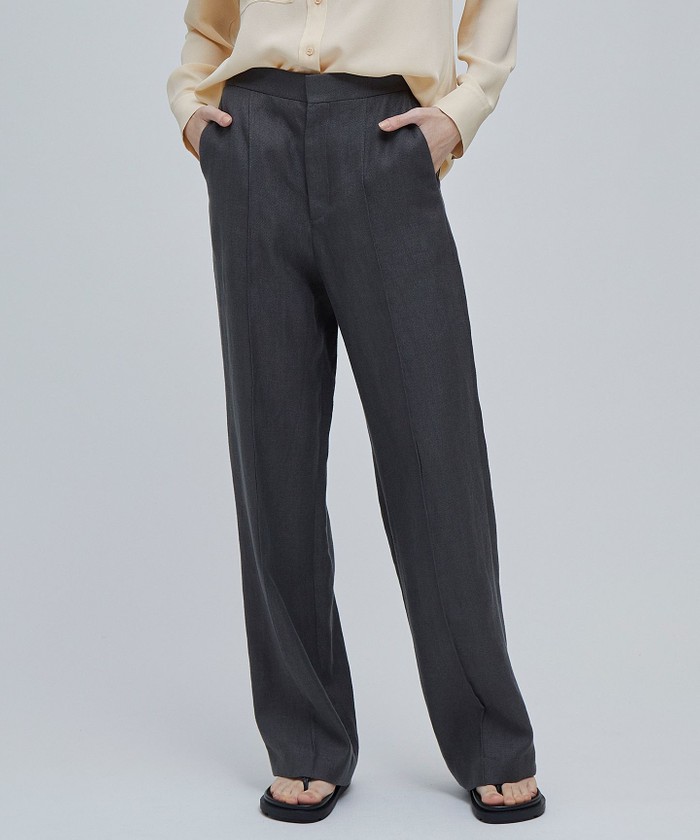 BEIGE 【VERY 6月号掲載】 BRICE / ワイドストレートパンツ SLATE 4 BEIGE 【VERY 6月号掲載】 BRICE / ワイドストレートパンツ SLATE 4