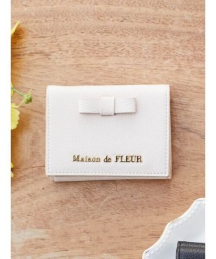 Maison de FLEUR/リボン折りポケットウォレット/505939549