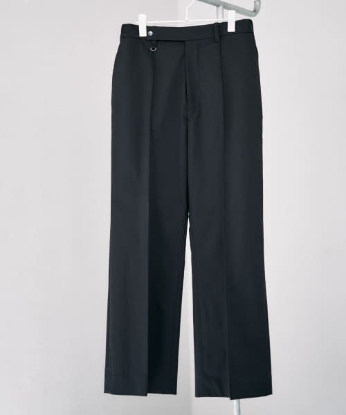 URBAN RESEARCH(アーバンリサーチ)/FUNCTIONAL WIDE PANTS/BLACK