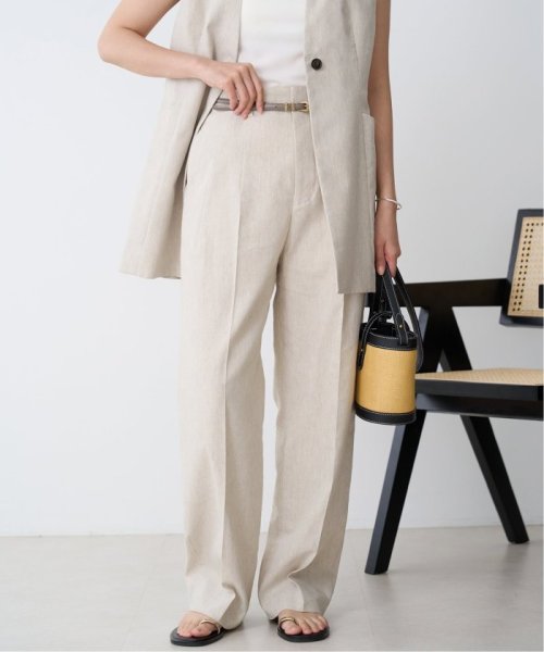 ハイウエストワイドストレート トラウザーズ 