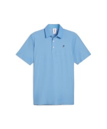 PUMA(プーマ)/メンズ ゴルフ PUMA x PTC ジャカード 半袖 ポロシャツ/REGALBLUE