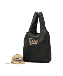 NEW ERA(ニューエラ)/【正規取扱店】 ニューエラ ポーチ NEW ERA キャップポーチ エコバッグ 8L 小物入れ マルチポーチ トートバッグ パッカブル 折りたたみ コンパクト/ブラック系6