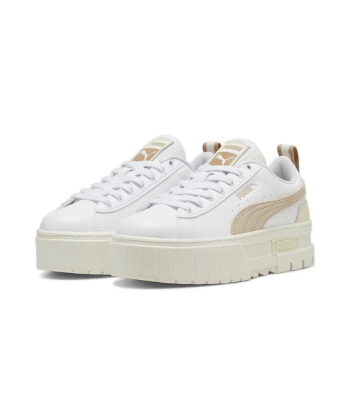 PUMA(PUMA)/ウィメンズ メイズ OW スニーカー/PUMAWHITE-PUTTY-WARMWHITE