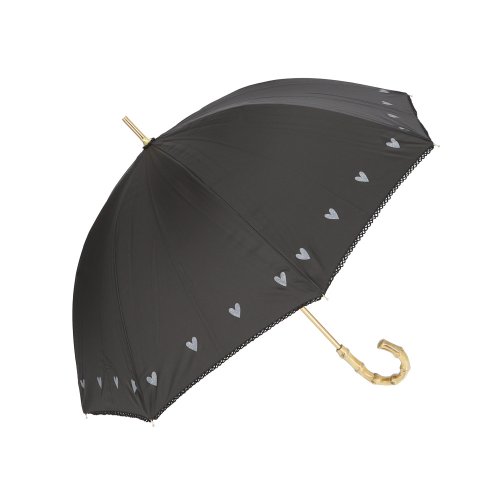 BACKYARD FAMILY(バックヤードファミリー)/ブラックコーティング 晴雨兼用遮光傘 50cm/ブラック