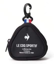 le coq sportif GOLF (ルコックスポルティフ（ゴルフ）)/ボールホルダー(3個用)9.5×9×5(cm)/ブラック