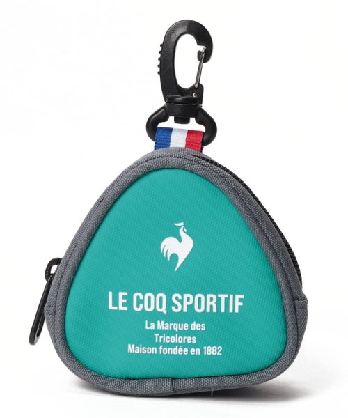 le coq sportif GOLF (ルコックスポルティフ（ゴルフ）)/ボールホルダー(3個用)9.5×9×5(cm)/グリーン