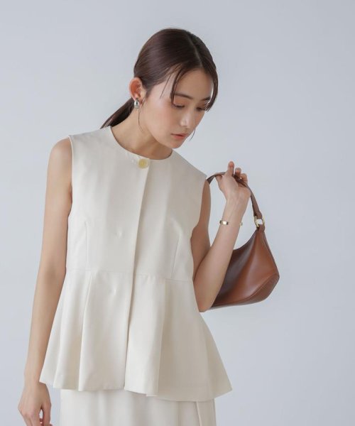 多機能素材ペプラムジレ(セットアップ可） 人気・おすすめ｜多用途・生活用品におすすめ キャンペーン中 即納 国内在庫管理・迅速発送・安心対応