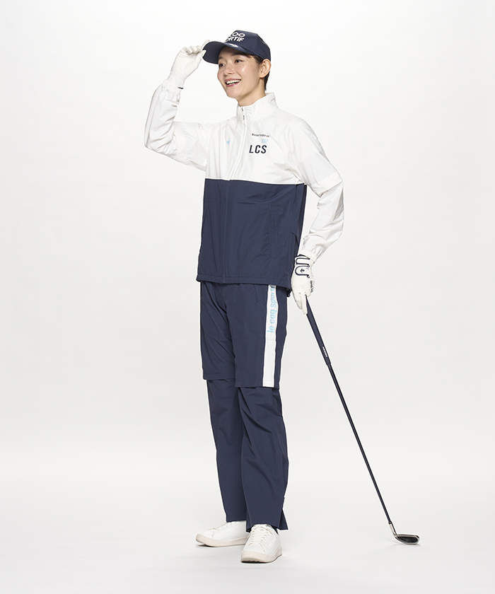 lecoqsportifgolf 【ストレッチフォーサー】レインウェア ネイビー LL lecoqsportifgolf 【ストレッチフォーサー】レインウェア ネイビー LL