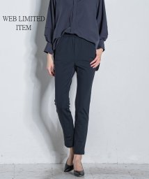 la.f...(ラ　エフ)/【大きいサイズ/WEB別注/新色追加】モデルチェンジ37.5ハイテンションパンツ≪洗濯機で洗える≫/ネイビー