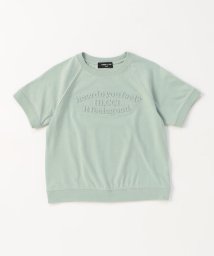 COMME CA ISM KIDS(コムサイズム（キッズ）)/エンボスロゴTシャツ/ミント