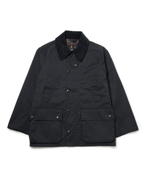 JUNRed(ジュンレッド)/【 Barbour / バブアー 】 OS PEACHED BEDALE / ビデイル ピーチスキンノンオイルドジャケット/ネイビー（40）