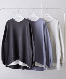 NICE CLAUP OUTLET/【nao】重ね着風、ドッキングプルオーバー/505934509