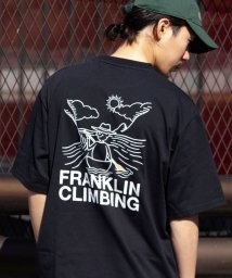 GLOSTER(GLOSTER)/【限定展開】【Franklin Climbing/フランクリンクライミング】 バックプリント カヌーグラフィックTシャツ/ブラック