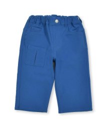 WASK(ワスク)/６分丈タックポケットパンツ(100~160cm)/ブルー